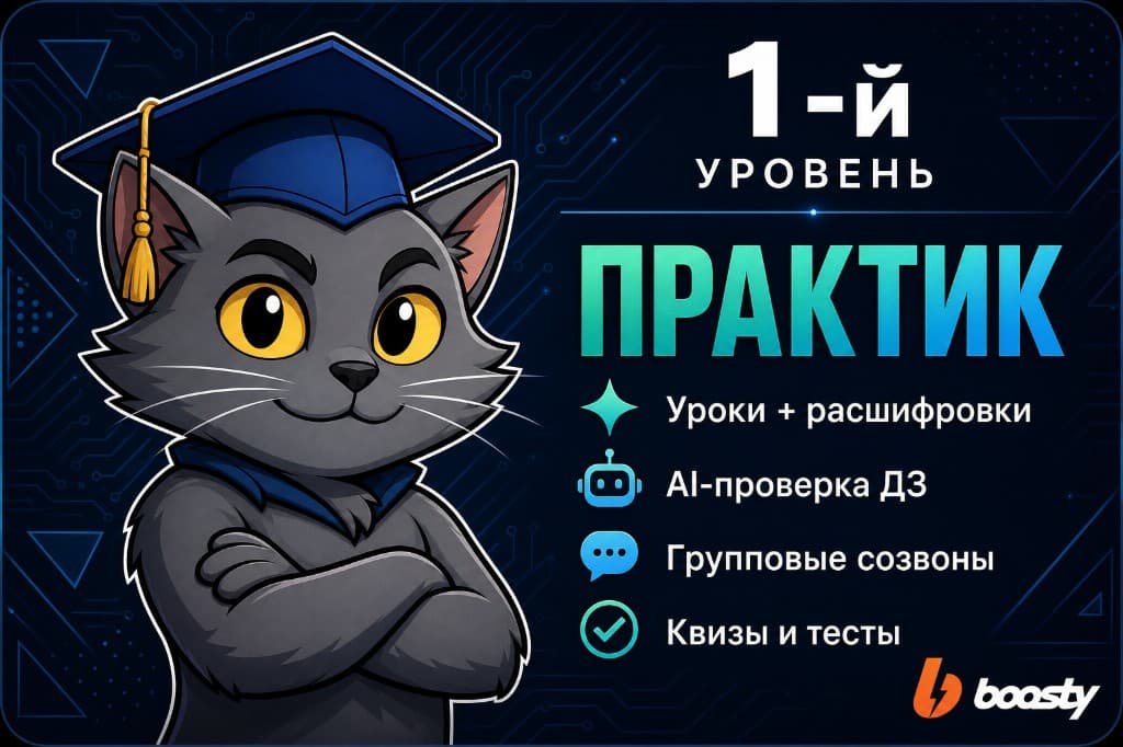 1-й уровень — Практик